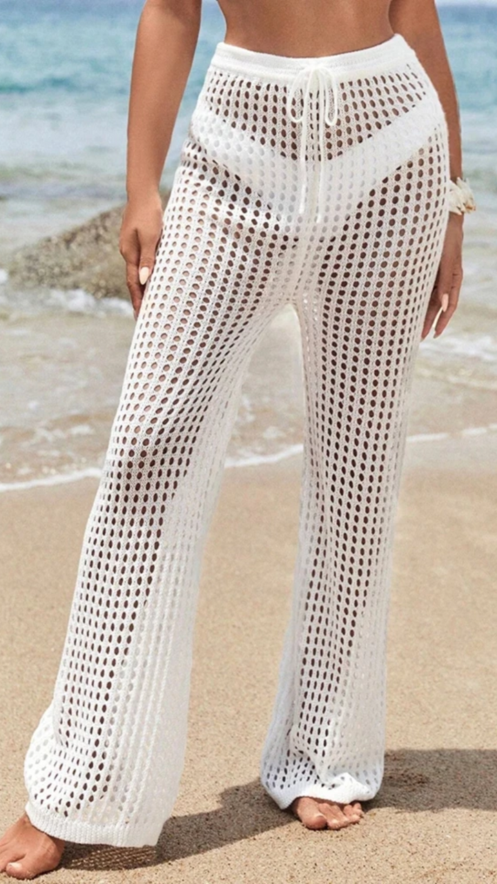 SANDY • Crochet Beach Pants