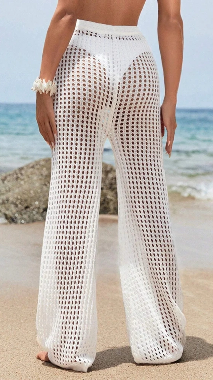 SANDY • Crochet Beach Pants
