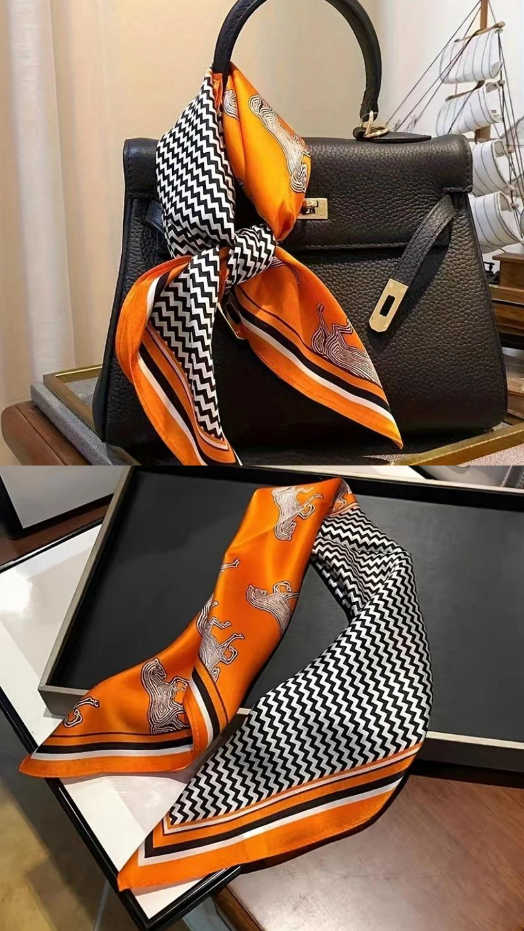 BREEZE - Versatile Silk Scarf/Headband